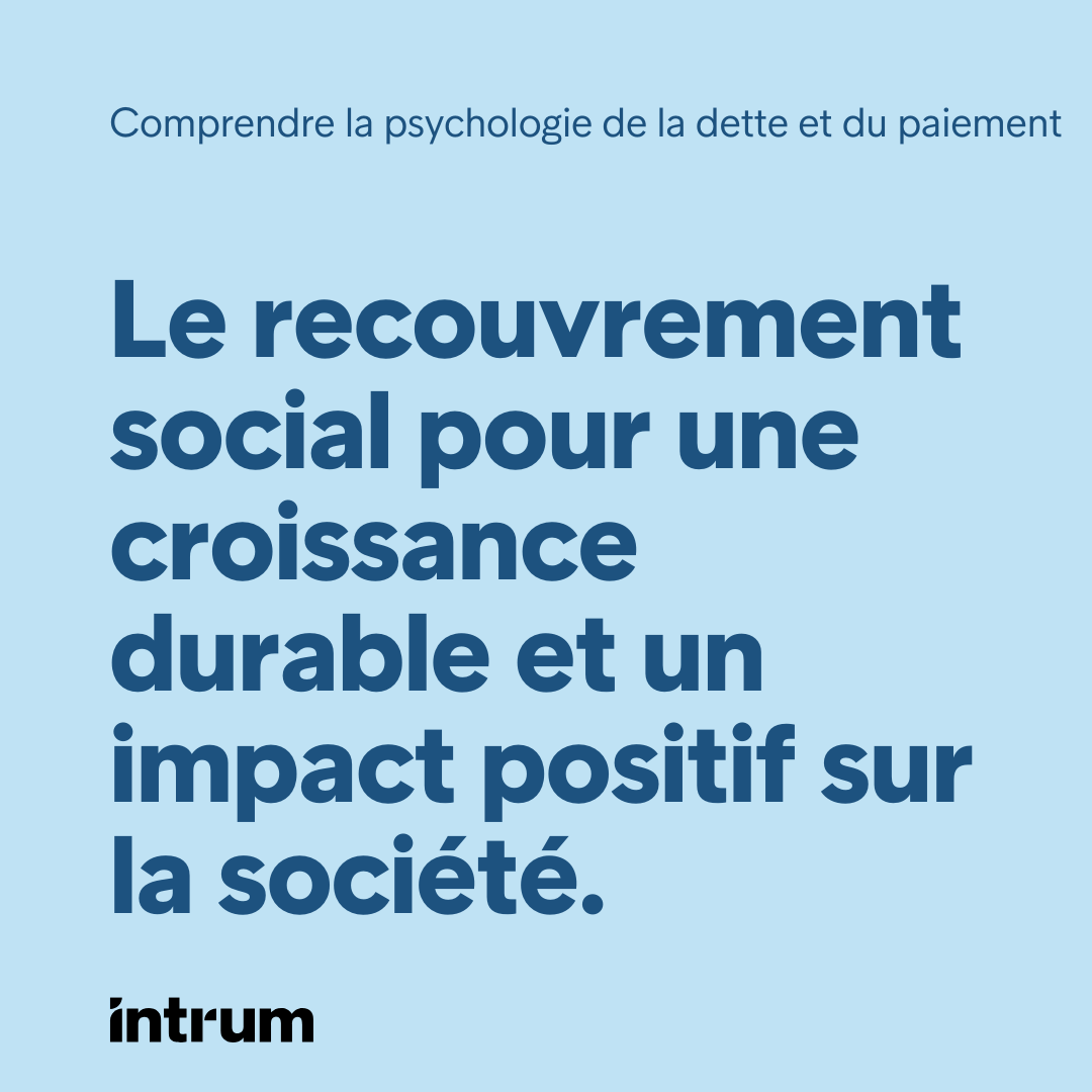 Recouvrement social, solution durable